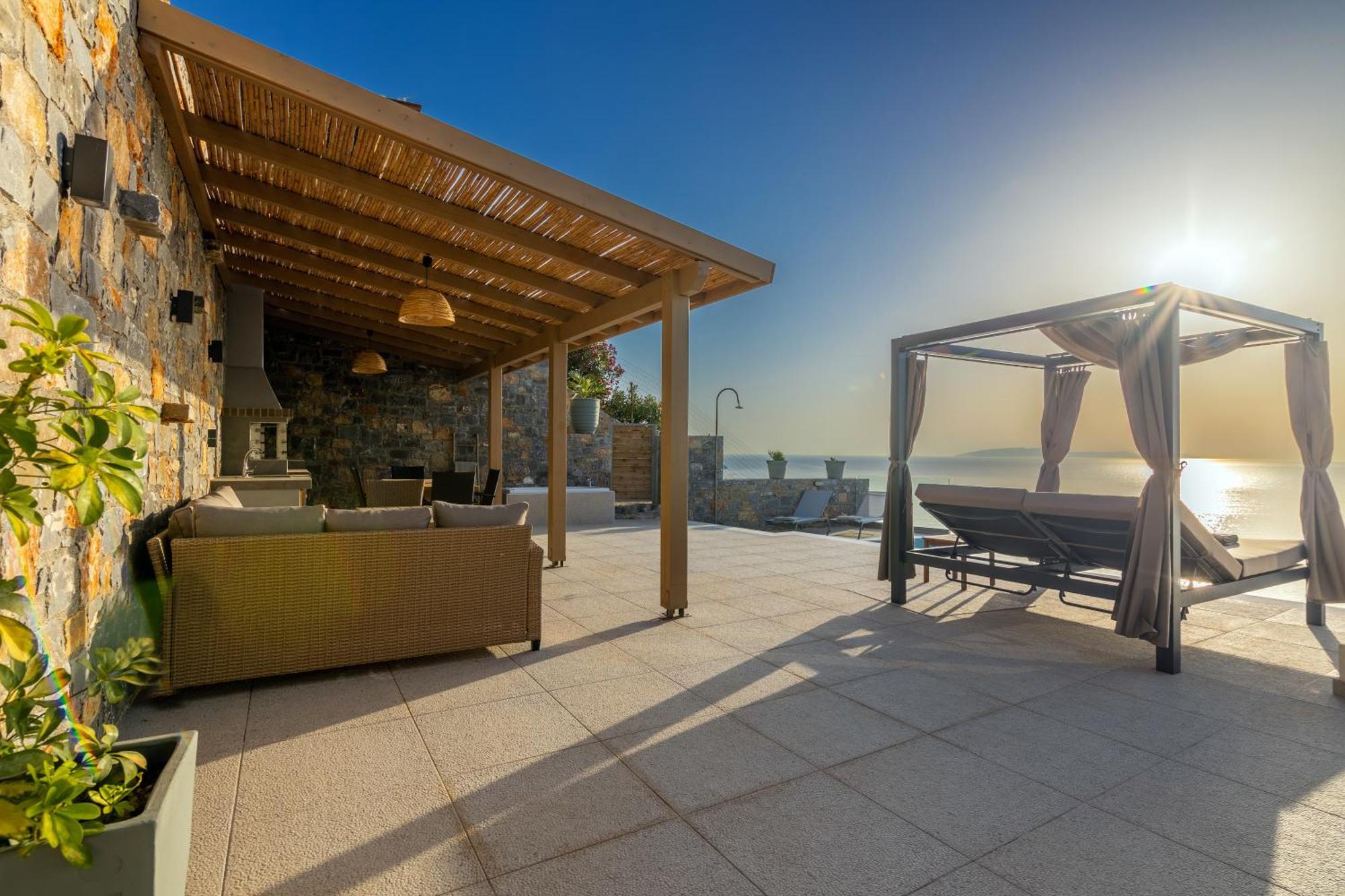 Rocca Al Mare Seaside Villas Palaiokastro  Ngoại thất bức ảnh