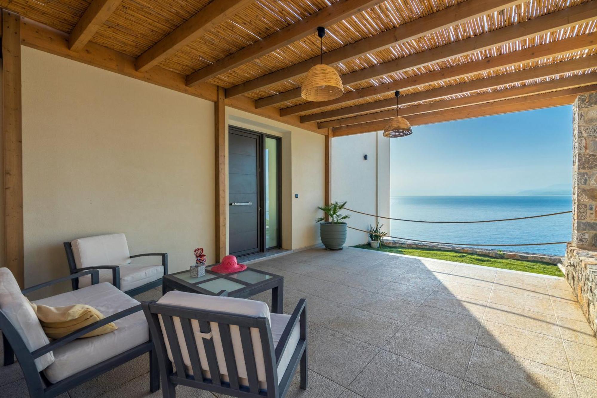 Rocca Al Mare Seaside Villas Palaiokastro  Ngoại thất bức ảnh