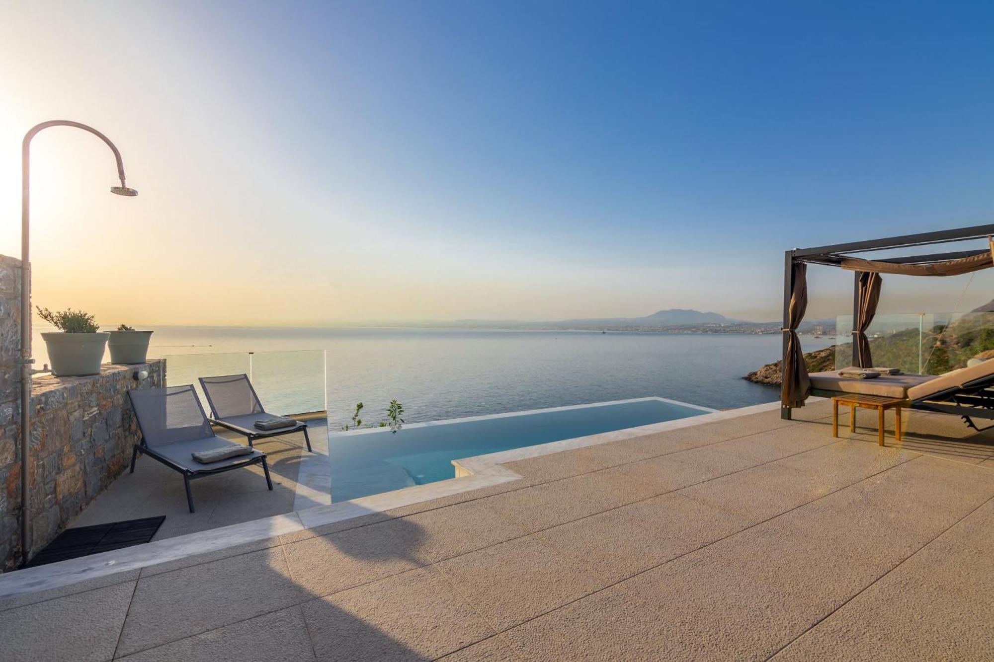 Rocca Al Mare Seaside Villas Palaiokastro  Ngoại thất bức ảnh